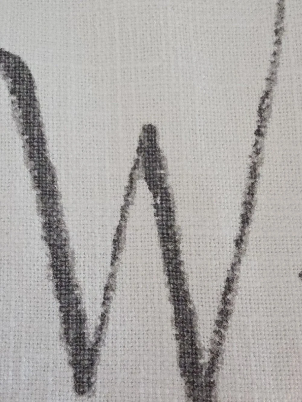 Pottery Barn NWT White Sliver Gray 'Winter Wonderland' Holiday Pillow Cover